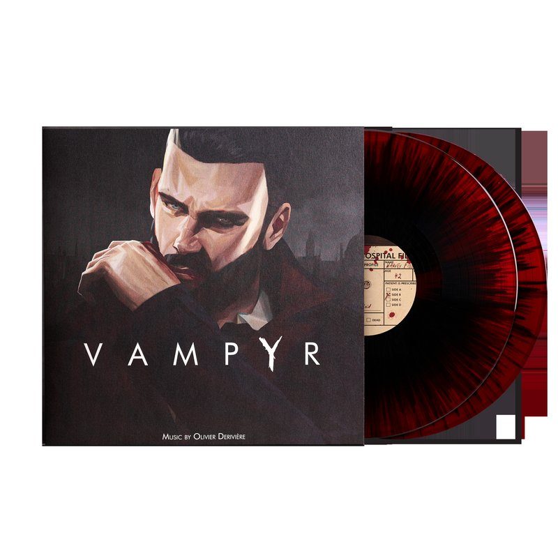 Виниловая пластинка Vampyr (Original Game Soundtrack) - Olivier Derivière (2xLP Vinyl Record) — обложка