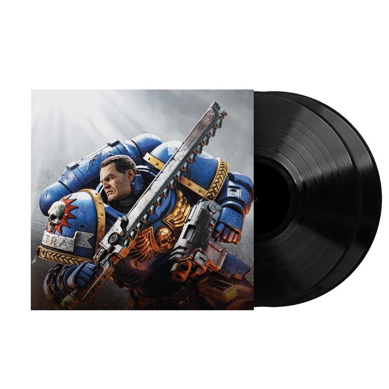 Виниловая пластинка Warhammer 40,000: Space Marine 2 (Original Soundtrack) - Nima Fakhrara and Steve Molitz (2xLP Vinyl Record) — обложка