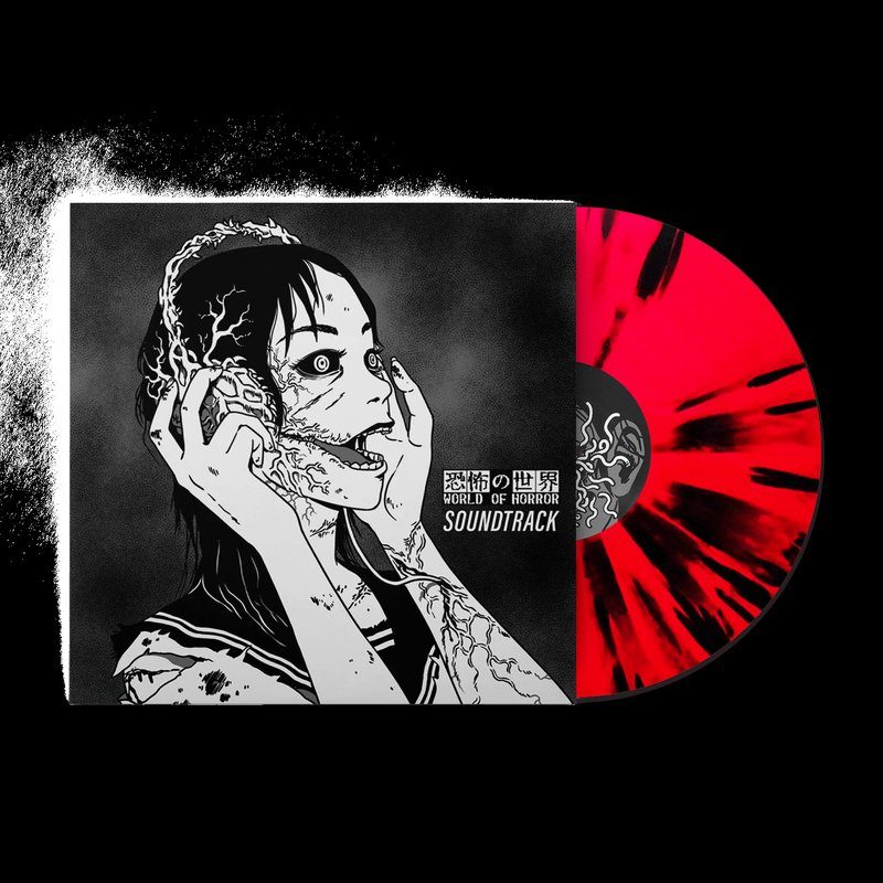 Виниловая пластинка World of Horror (Original Game Soundtrack) - Joseph "Qwesta" Bailey & Garoslaw (1xLP Vinyl Record) — обложка