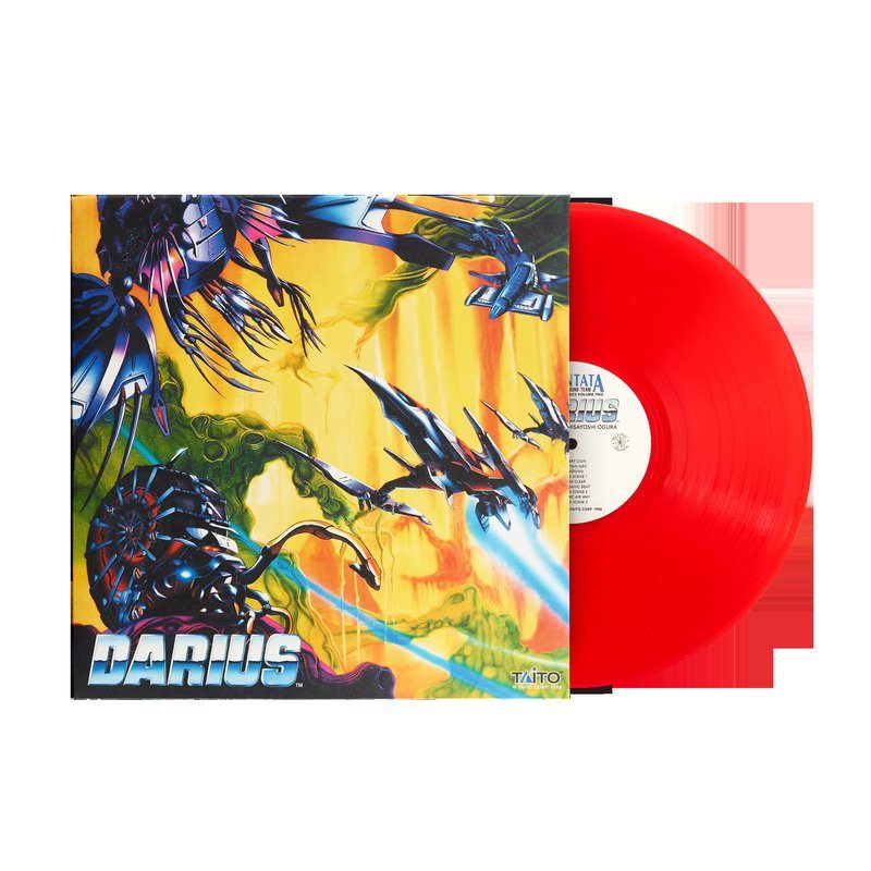 Виниловая пластинка ZUNTATA Arcade Classics Volume 2: DARIUS - Hisayoshi Ogura (1xLP Vinyl Record) — обложка