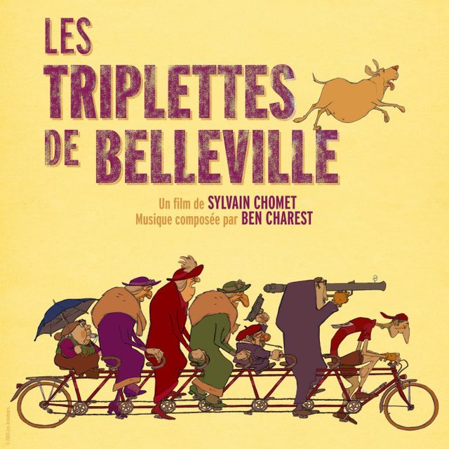 Виниловая пластинка Les Triplettes de Belleviller — обложка