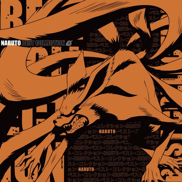 Виниловая пластинка NARUTO BEST COLLECTION (Kyubi Picture-Disc Edition) — обложка
