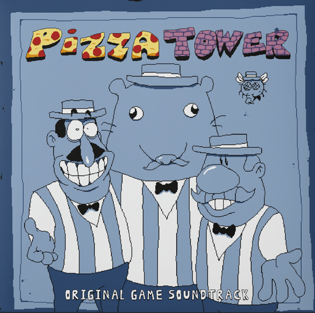 Виниловая пластинка Pizza Tower Soundtrack — обложка