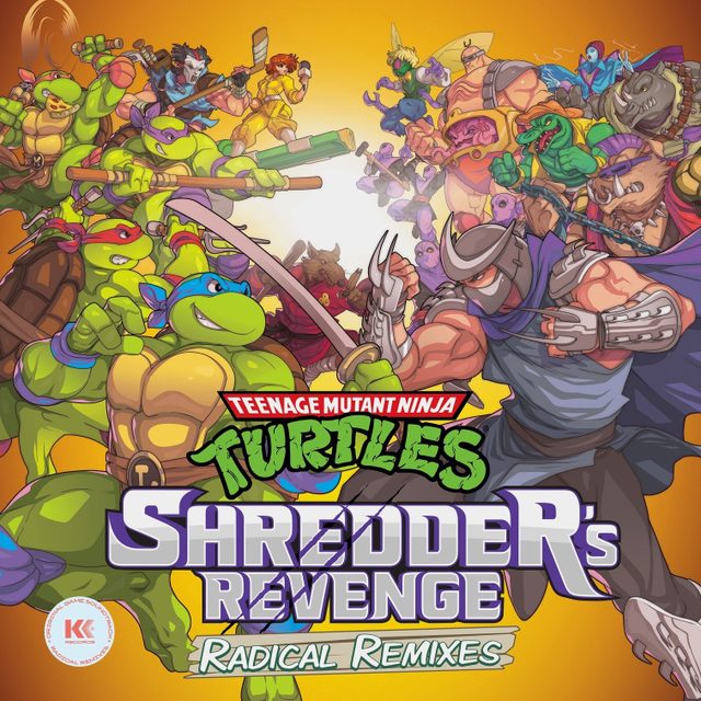 Виниловая пластинка TMNT - Shredder's Revenge (Radical Remixes - Original Game Soundtrack) — обложка