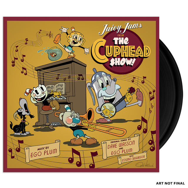 Виниловая пластинка The Cuphead Show! 2xLP — обложка