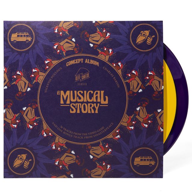 Виниловая пластинка A Musical Story 2xLP — обложка