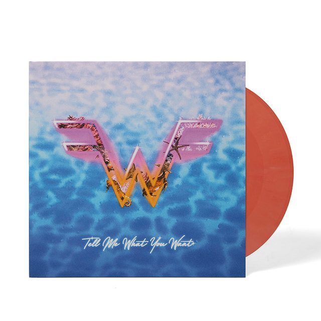 Виниловая пластинка Weezer x Wave Break 7" (feat. "Tell Me What You Want") — обложка