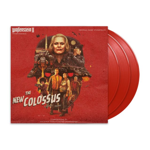 Виниловая пластинка Wolfenstein II: The New Colossus (Deluxe Triple Vinyl) — обложка