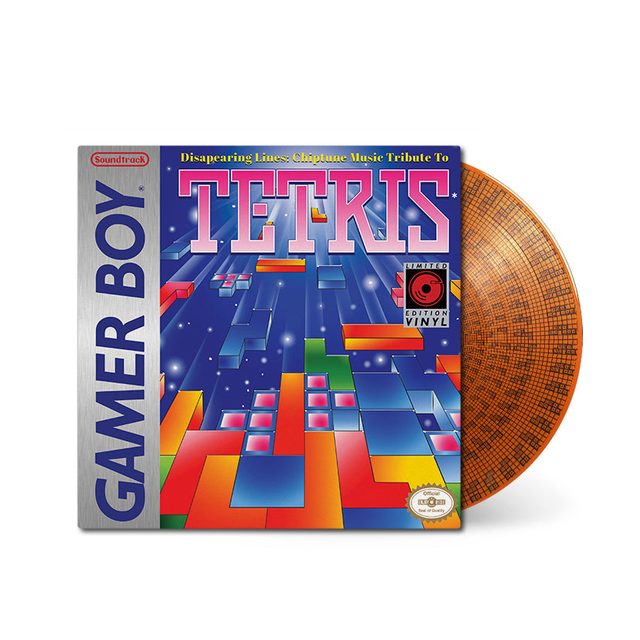 Виниловая пластинка Disappearing Lines: Chiptune Music of Tetris [12"] — обложка