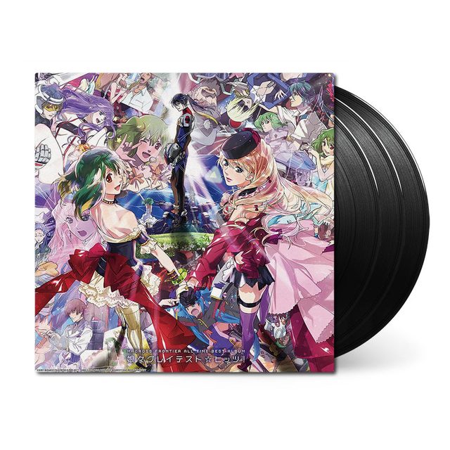 Виниловая пластинка Macross Frontier All-Time Best Album Nyan Nyan Greatest Hits! — обложка