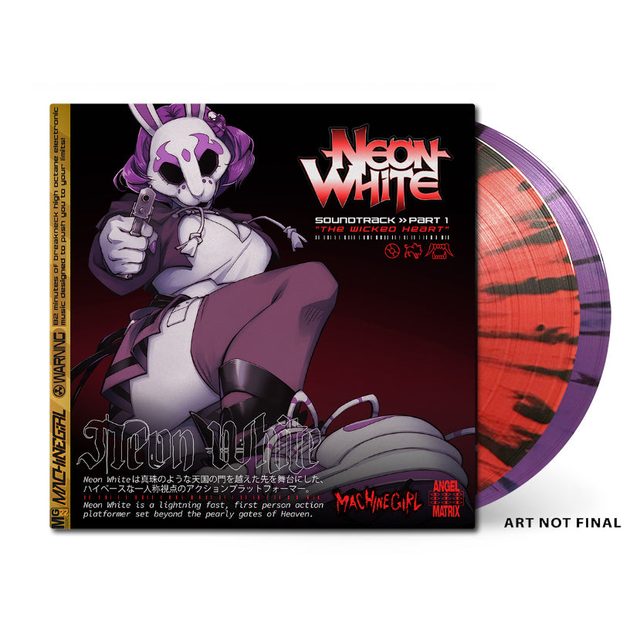 Виниловая пластинка Neon White Part 1 "The Wicked Heart" (Original Soundtrack) — обложка