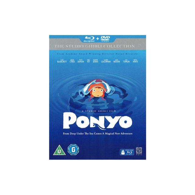 Виниловая пластинка Ponyo (The Studio Ghibli Collection) [Blu-Ray & DVD] — обложка