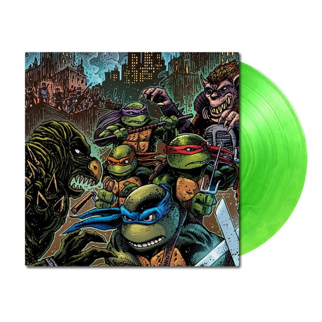 Виниловая пластинка Teenage Mutant Ninja Turtles II: Secret of the Ooze — обложка