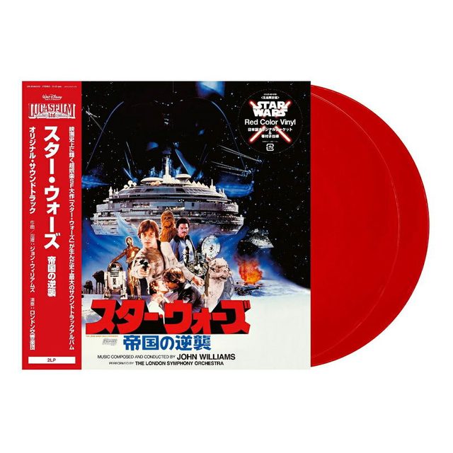 Виниловая пластинка Star Wars: The Empire Strikes Back Original Soundtrack [Limited Edition] (Red Color Vinyl) — обложка