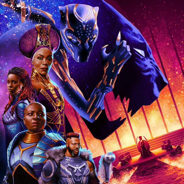 Виниловая пластинка Marvel's Black Panther: Wakanda Forever - Original Score 2XLP — обложка