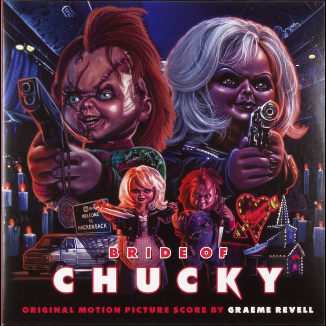 Виниловая пластинка Bride of Chucky - Original Motion Picture Score 2xLP Mondo Exclusive — обложка