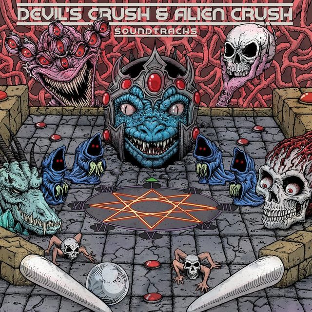 Виниловая пластинка Devil's Crush and Alien Crush Soundtracks LP Mondo Exclusive — обложка