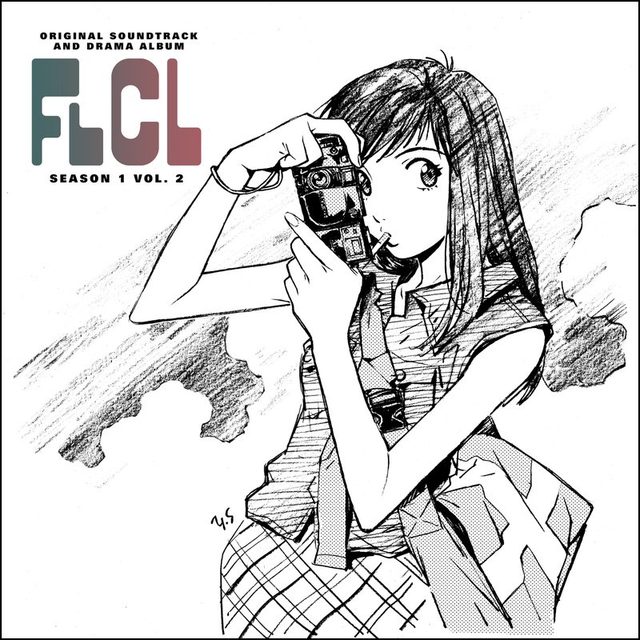 Виниловая пластинка FLCL Season 1, Vol. 2 - Original Soundtrack and Drama Album 2xLP — обложка
