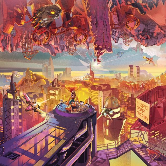 Виниловая пластинка Ratchet & Clank: Rift Apart - Original Game Soundtrack 2xLP — обложка