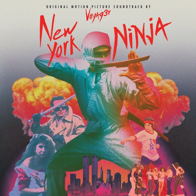 Виниловая пластинка New York Ninja: Original Motion Picture Soundtrack LP (Mondo Variant) — обложка