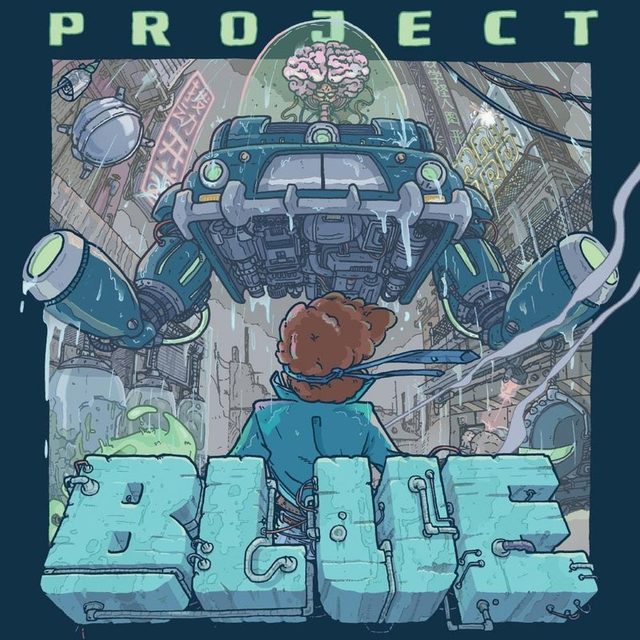 Виниловая пластинка Project Blue - Original Video Game Soundtrack — обложка