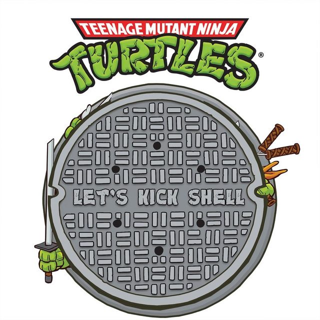 Виниловая пластинка Teenage Mutant Ninja Turtles - Let's Kick Shell! EP — обложка