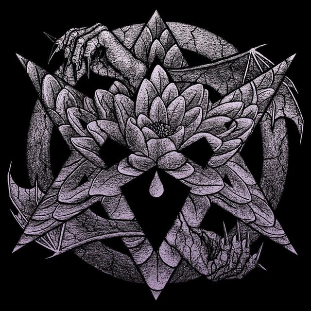 Виниловая пластинка Aleister Crowley, The Blood-Lotus — обложка