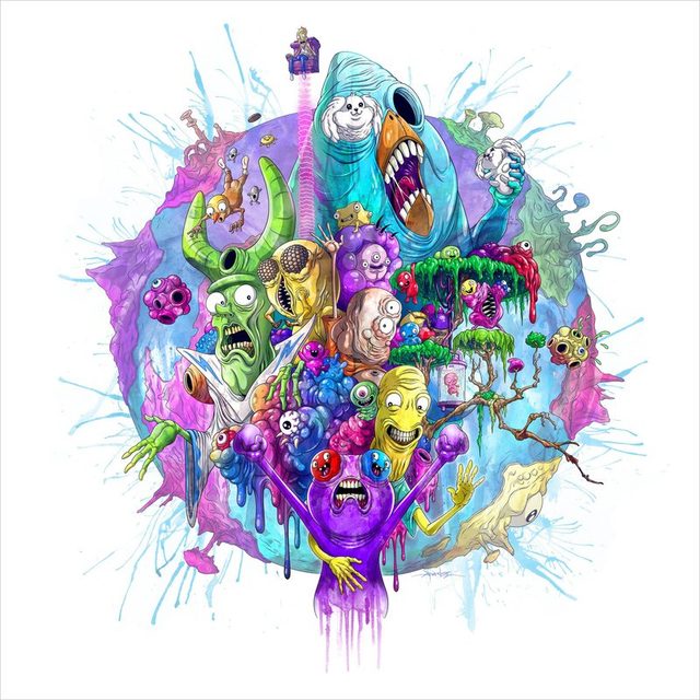 Виниловая пластинка Trover Saves The Universe - Original Video Game Soundtrack — обложка