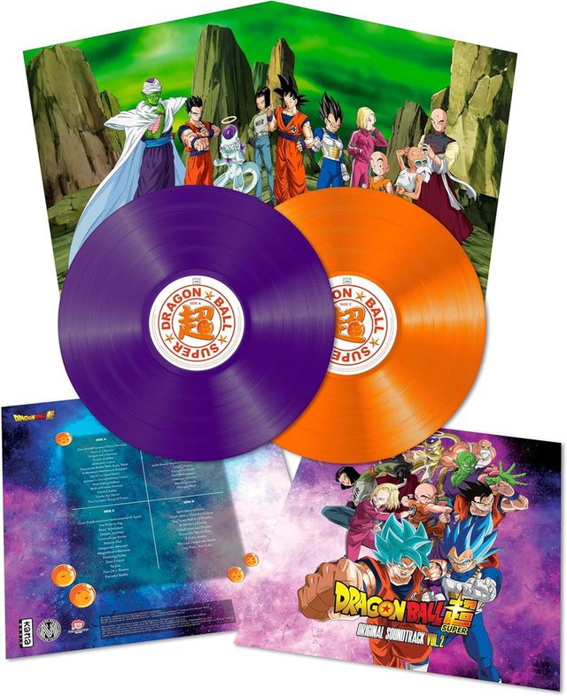 Виниловая пластинка Dragon Ball Super Vol.2 Original Soundtrack — обложка