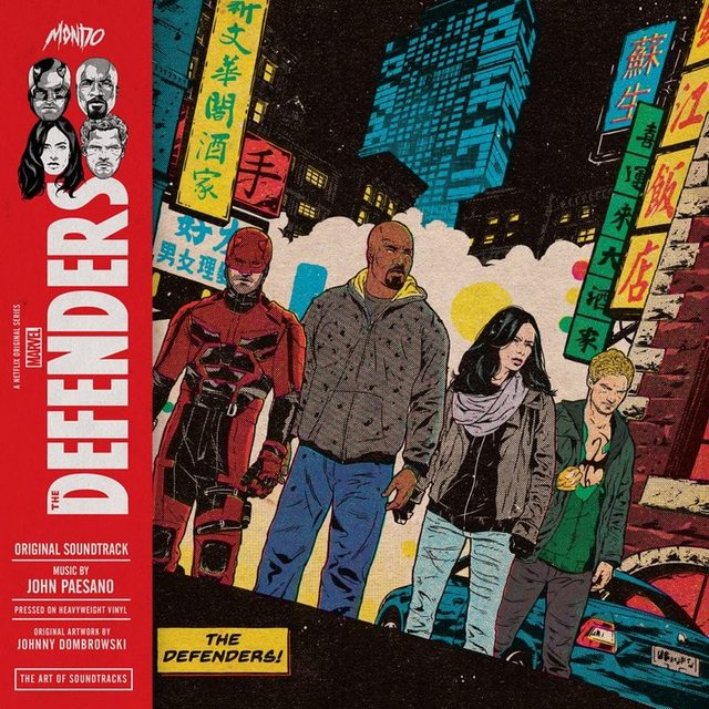 Виниловая пластинка Marvel's The Defenders - Original Soundtrack 2XLP — обложка