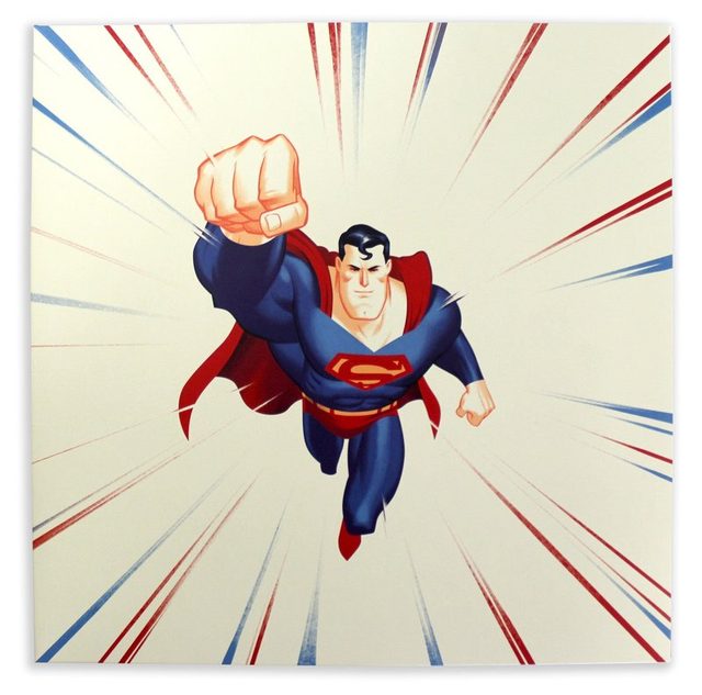 Виниловая пластинка Superman: The Animated Series - Die-Cut Single — обложка