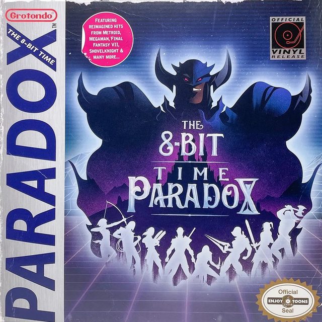 Виниловая пластинка The 8-Bit Time Paradox — обложка
