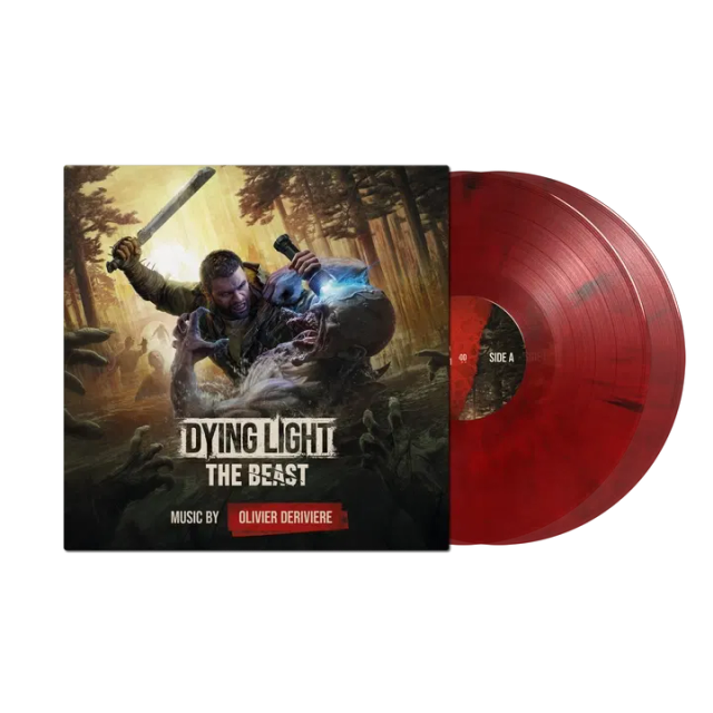 Виниловая пластинка Dying Light: The Beast Original Soundtrack (Red Black Marbled Vinyl) — обложка