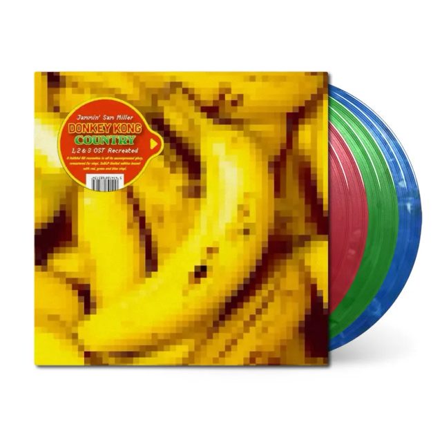 Виниловая пластинка Donkey Kong Country 1, 2 & 3 OST Recreated — обложка