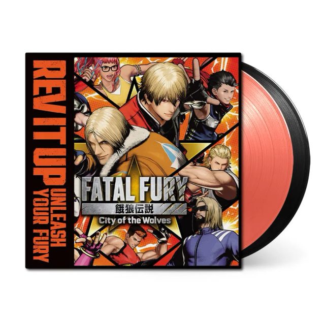 Виниловая пластинка Fatal Fury: City Of The Wolves (Original Soundtrack) — обложка