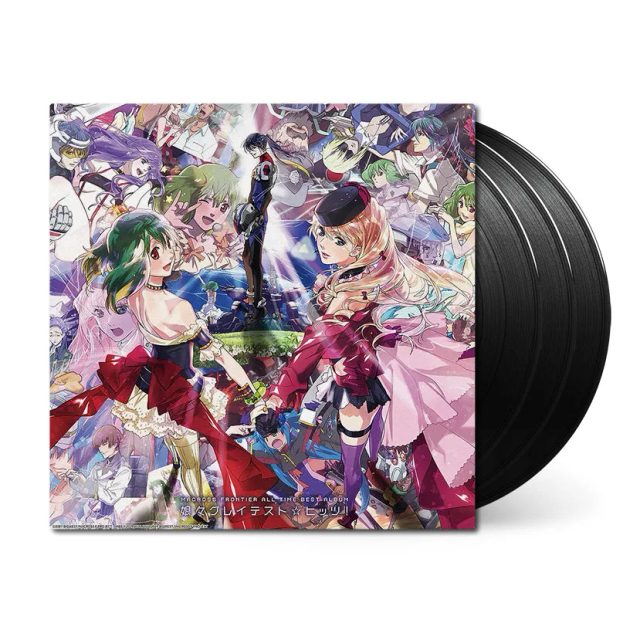 Виниловая пластинка Macross Frontier All-Time Best Album Nyan Nyan Greatest Hits! — обложка