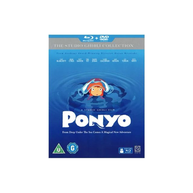 Виниловая пластинка Ponyo (The Studio Ghibli Collection) [Blu-Ray & DVD] — обложка