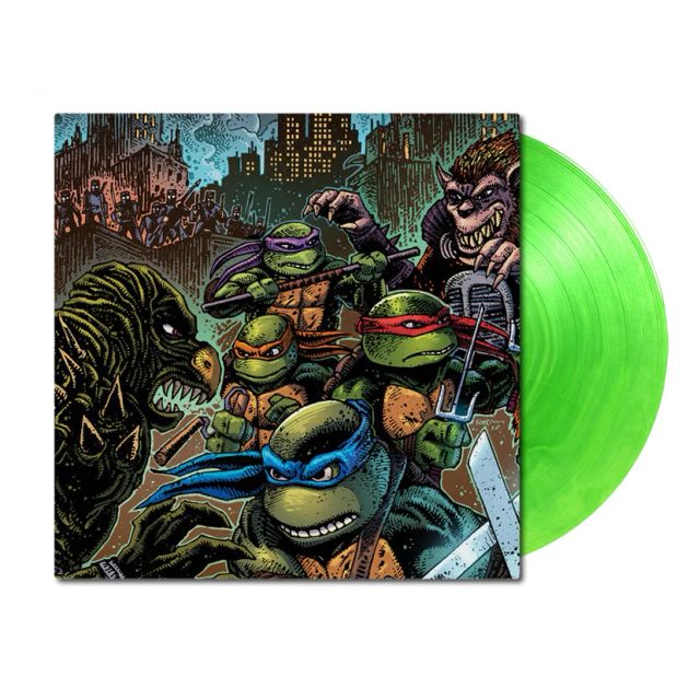 Виниловая пластинка Teenage Mutant Ninja Turtles II: Secret of the Ooze — обложка