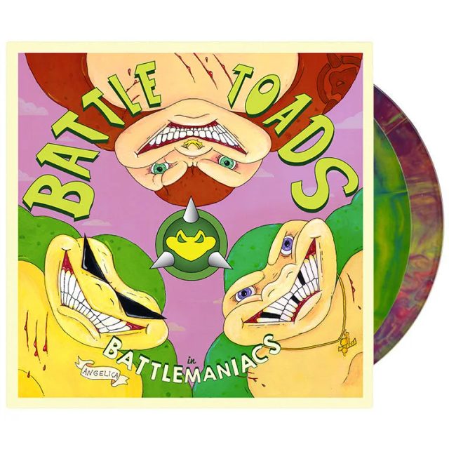 Виниловая пластинка Battletoads in Battlemaniacs Vinyl Soundtrack — обложка