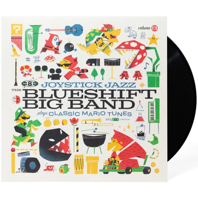 Виниловая пластинка Joystick Jazz: The Blueshift Big Band Plays Classic Mario Tunes (Vol. 3) Vinyl Soundtrack — обложка
