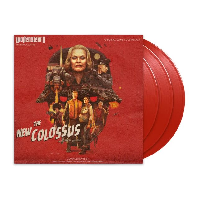 Виниловая пластинка Wolfenstein II: The New Colossus (Deluxe Triple Vinyl) — обложка