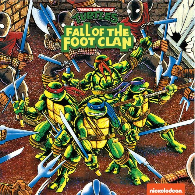 Виниловая пластинка Teenage Mutant Ninja Turtles: Fall of the Foot Clan — обложка