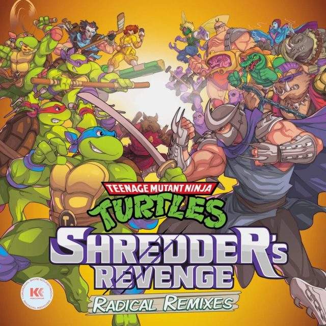 Виниловая пластинка TMNT - Shredder's Revenge (Radical Remixes - Original Game Soundtrack) — обложка
