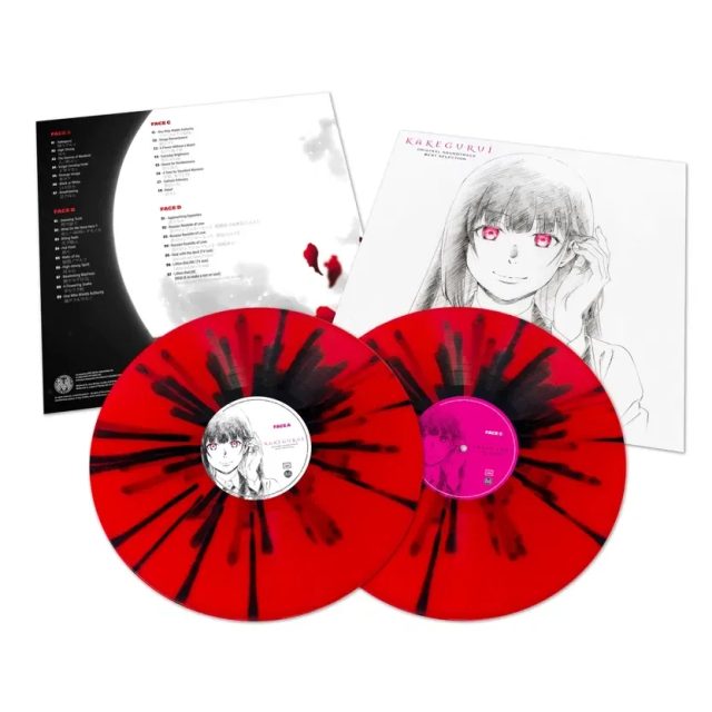 Виниловая пластинка Kakegurui Original Soundtrack Best Selection (Red & Black Splatter Vinyl) — обложка