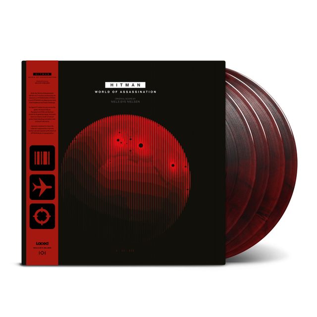 Виниловая пластинка HITMAN World of Assassination (4×LP Box Exclusive) — обложка