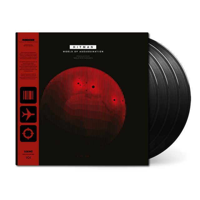 Виниловая пластинка HITMAN World of Assassination (4×LP Box) — обложка