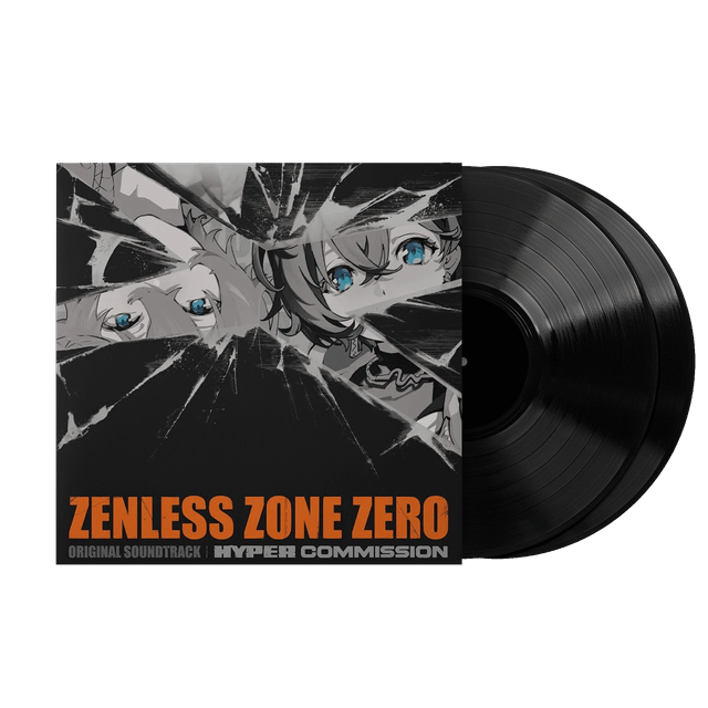 Виниловая пластинка Zenless Zone Zero - Sān-Z & HOYO-MiX (2×LP) — обложка