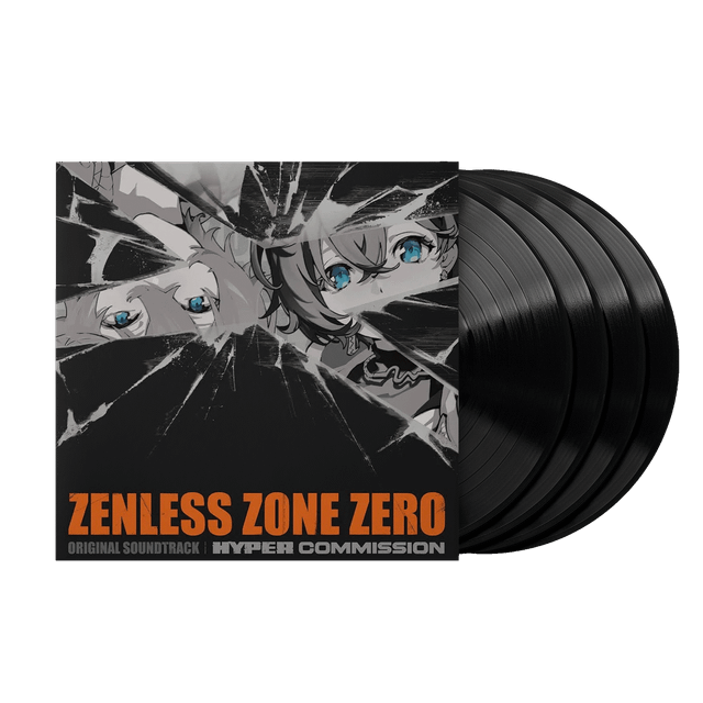 Виниловая пластинка Zenless Zone Zero - Sān-Z & HOYO-MiX (4×LP Box) — обложка