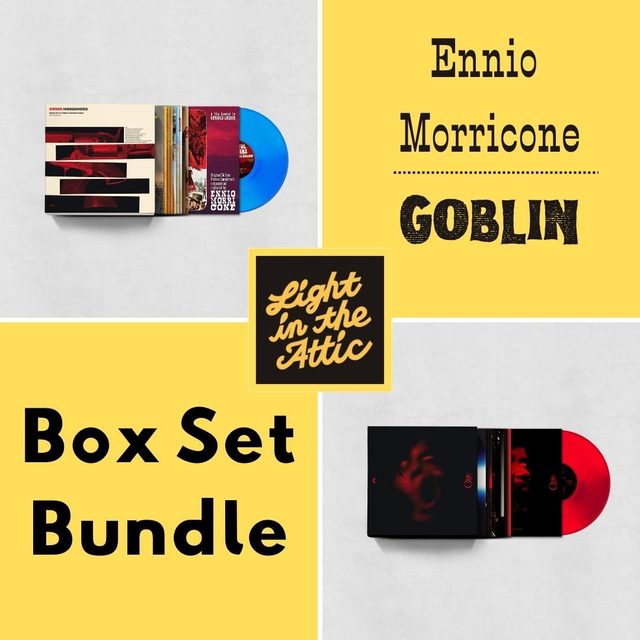 Виниловая пластинка Ennio + Goblin Boxset — обложка