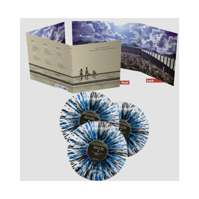 Виниловая пластинка Attack on Titan Season 1 (Original Soundtrack) — Deluxe Edition — Hiroyuki Sawano — обложка